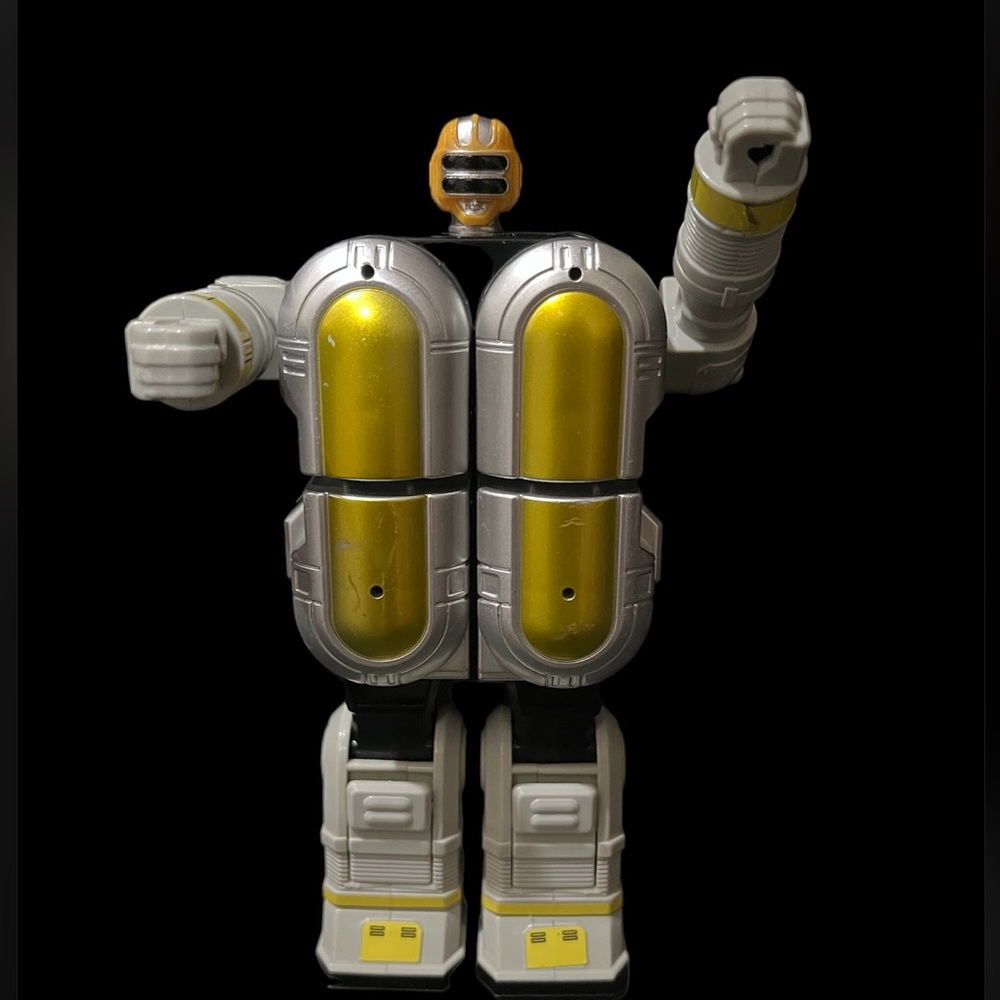 Power Rangers Zeo Yellow Super Zeo Zord II from Deluxe Super Zeo Megazord 1996